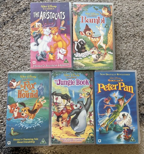 Disney vhs tape - bundle, x5