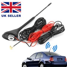 CAR ROOF DAB FM/AM MOUNT ANTENNA AERIAL SPLITTER DIGITAL RADIO + AMPLIFIER