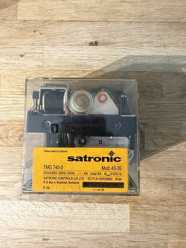 Satronic honeywell tmg 740 - satronic/honeywell,