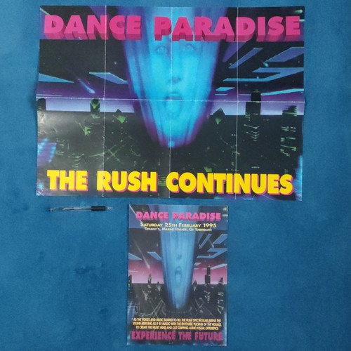 Rave flyer rare dance - rave,