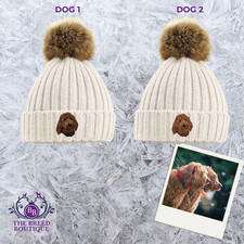 LABRADOODLE EMBROIDERED BEANIE
