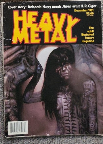 Heavy metal magazine december - heavy,