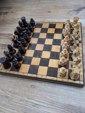 Vintage Hand‑Carved Wood