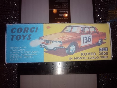 Corgi 322 rover - 2000, monte-