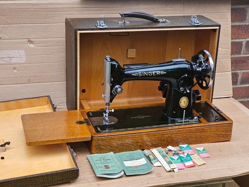 Vintage singer 201k electric - vintage,
