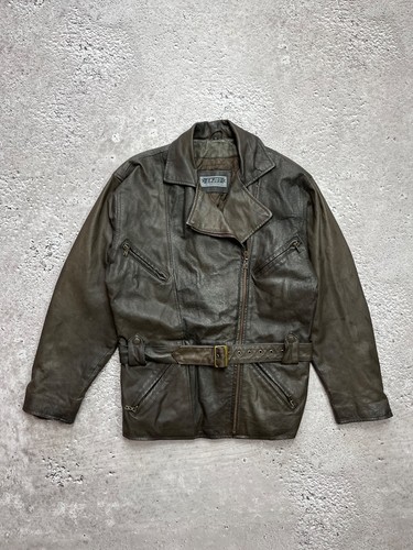 Vintage enjoy brown leather - brown,