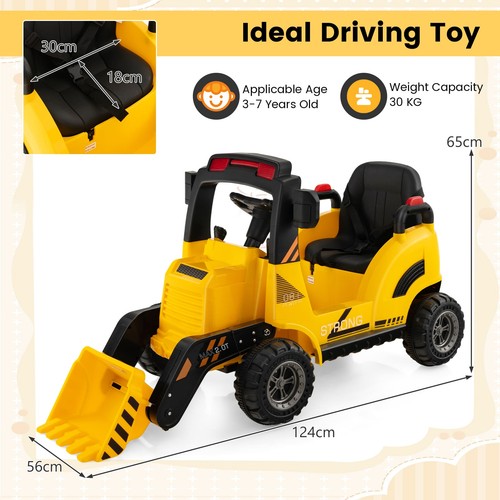 Kids ride construction - kids,