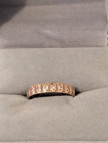 Gold full eternity ring 8 - full,