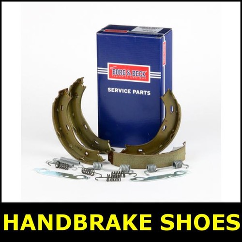 Handbrake shoes rear - shoes, fits