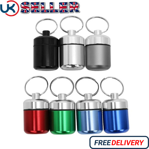 Keychain pill holder - pill,