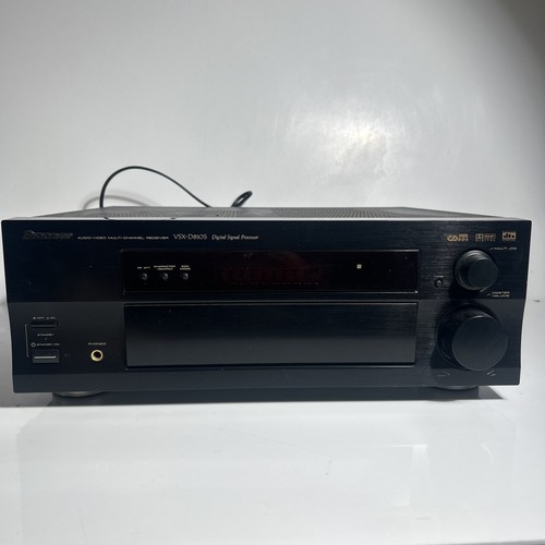 Pioneer vsx d810s audio video - vsx-d810s, audio/video