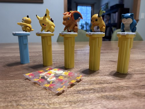 Pokémon pez dispensers set - pez,