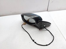 PORSCHE CAYENNE 957 POWER FOLD WING MIRROR LEFT SIDE IN GREY 2009