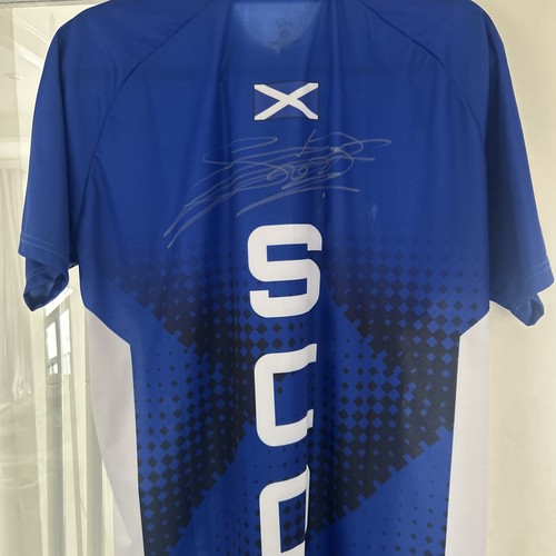 Gary anderson signed scotland - signed,