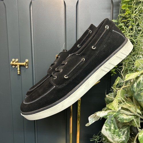 Boras men black suede boat - men’s,
