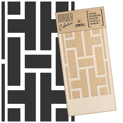 Reusable stencil border - stencil,