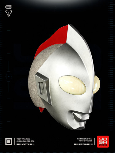 Ultra man helmet - man,