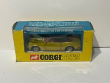 Corgi Toys 338 Chevrolet SS Golden jacks, Rare Gold, Original, Vinatge, Boxed.