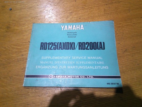 Yamaha rd125 rd200 - yamaha,