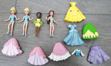 Polly Pocket Fashion Polly Disney Princesses & Clothing Bundle