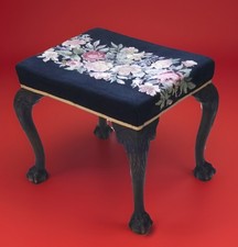 Antique Stool Piano Stool