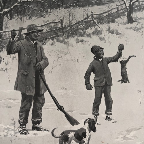 The muzzle loading - the, gun