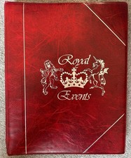 Royal Events Stamp Album –