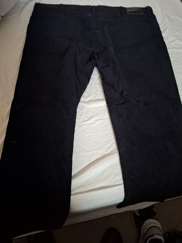 Navy slim fit cords - navy,