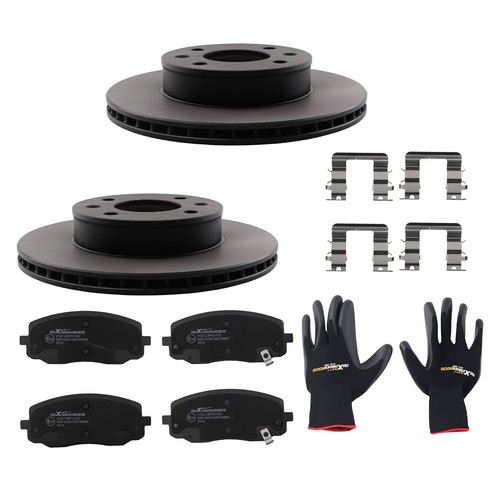 Brake discs pads set front - discs,