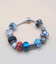 Rhona Sutton 925 sterling Silver Charm Bracelet 