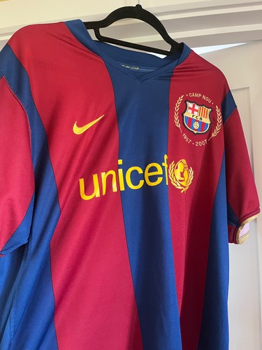 Barcelona 2007 2008 home shirt - barcelona,
