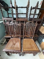 Elegant Antique Dinning Chair Set period c1880