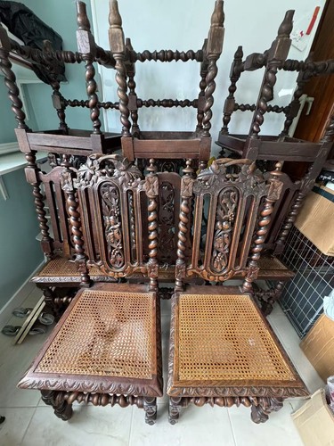 Elegant antique dinning chair - elegant,