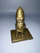 Vintage Brass Policeman Decorative Ornament Police Figure