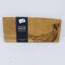 Scottish Made Wooden Oak Serving Cutting Board Phasent - Sample