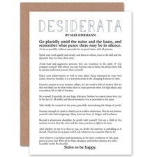 Desiderata Poem By Max Ehrmann