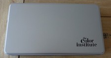 "THE COLOR INSTITUTE" SILVER STORAGE TIN [EMPTY]
