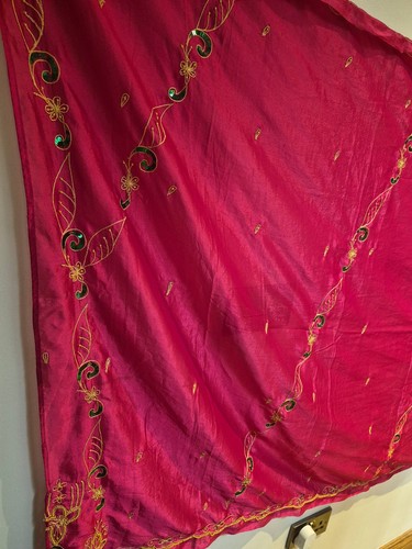 Vibrant fuchsia pink - pink, dupatta