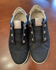 CARVELA Navy Suede Slip On Trainers Shoes Size 5.5