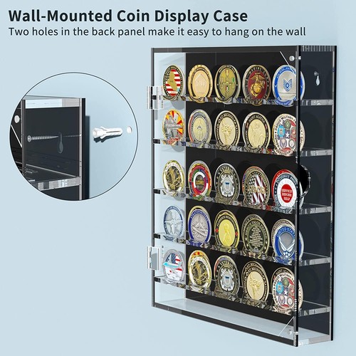 Challenge coin display case - coin,