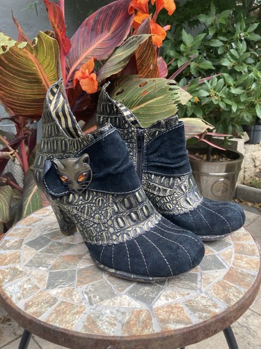 Irregular choice meow black - irregular,