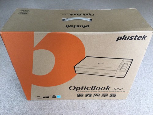 Plustek opticbook 3800 flatbed - opticbook,