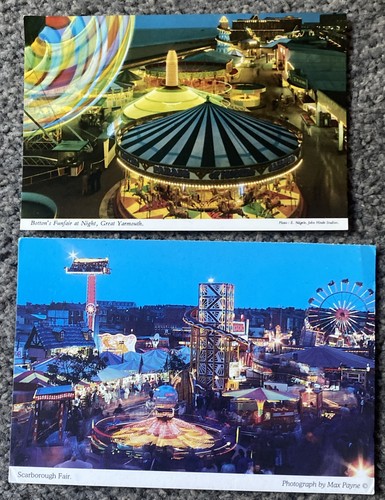 Fairgrounds postcards - fairgrounds,