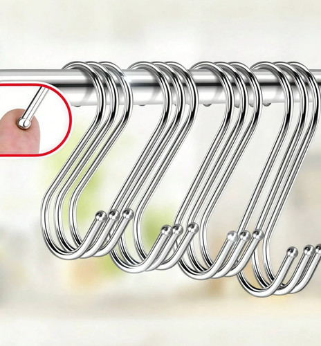 Hooks stainless steel - s,
