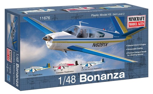 Minicraft bonanza airplane - minicraft,