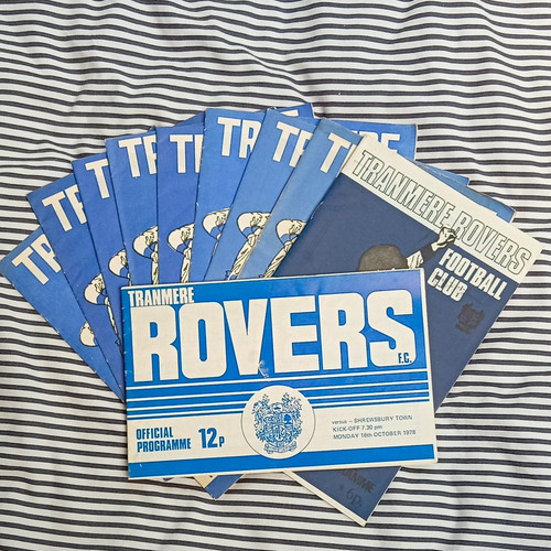 Tranmere rovers programme - tranmere,