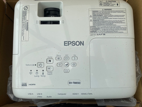 Epson tw650 home projector - home,