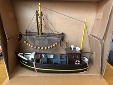 Vintage 15” Wooden Fishing