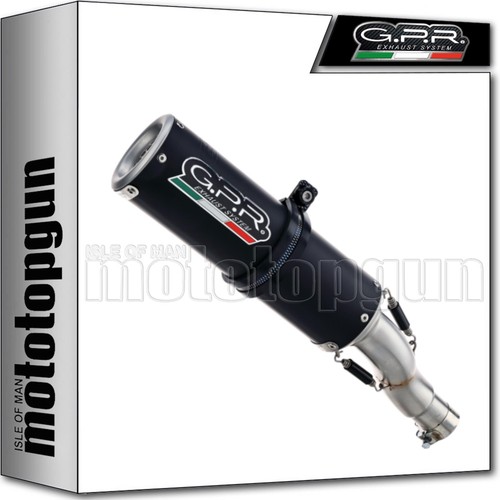 Exhaust black titanium gpr for - titanium,