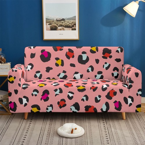Sofa slipcover leopard print - sofa,